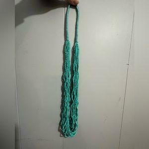 Turquoise long necklace
